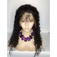 Lace front wig pre plucked hair line baby hair natural color  bleached knots 100% human hair 8A + quality curly